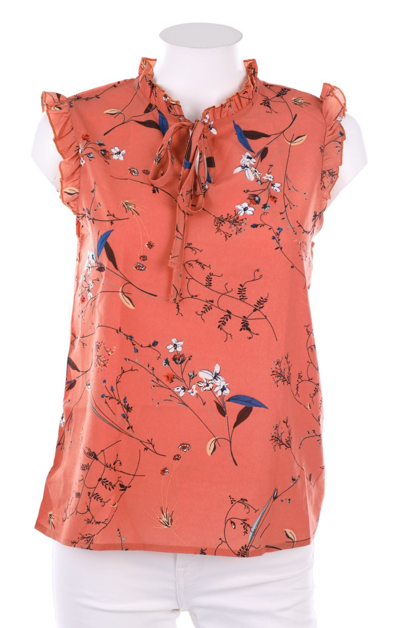 SHEIN - Blusentop mit Blumen-Print - D 34