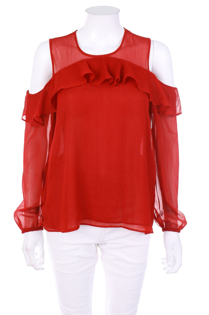 H&M - Cold-Shoulder-Bluse - D 36