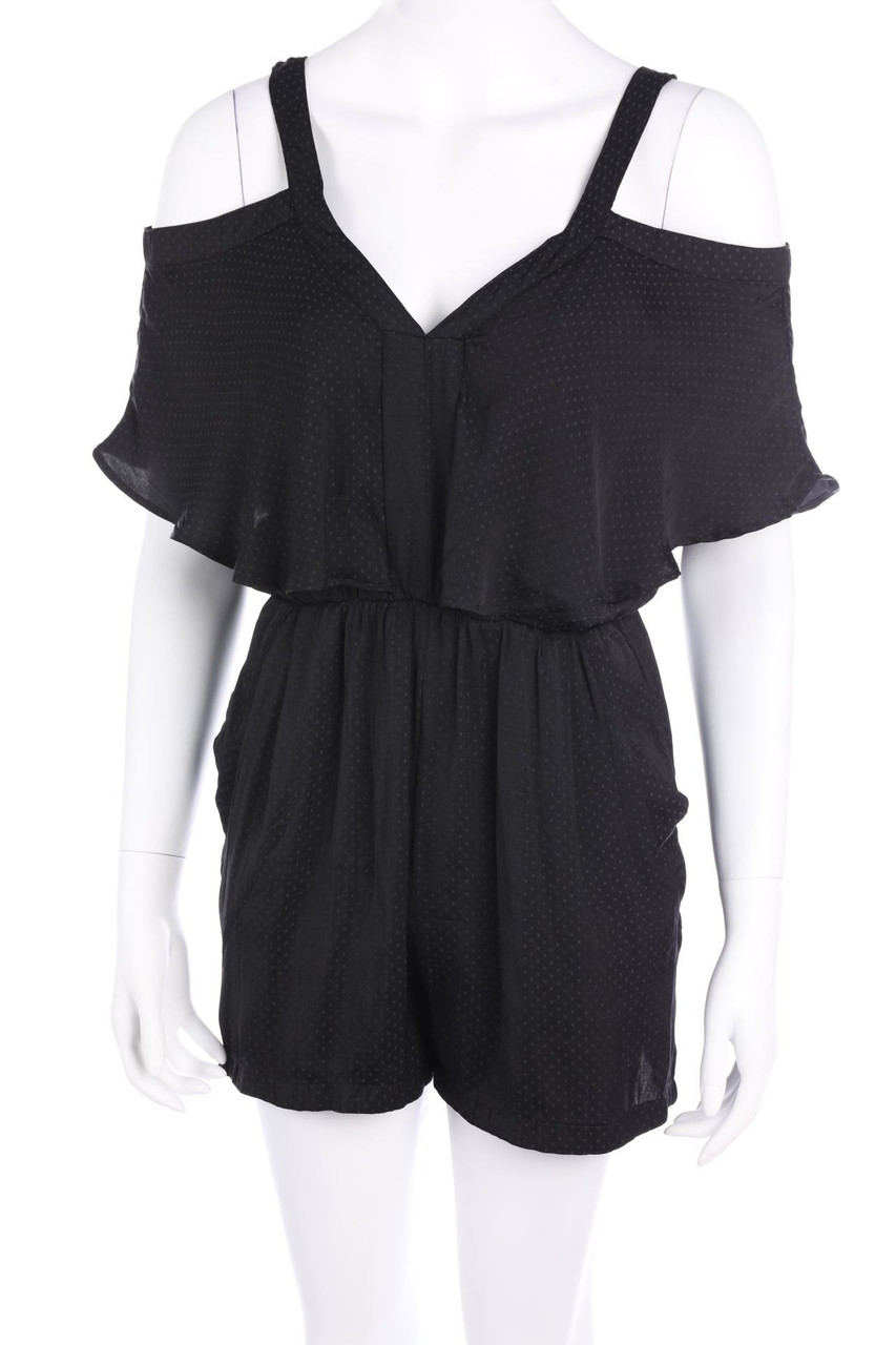 H&M - Cold-Shoulder-Playsuit aus Jacquard - D 36