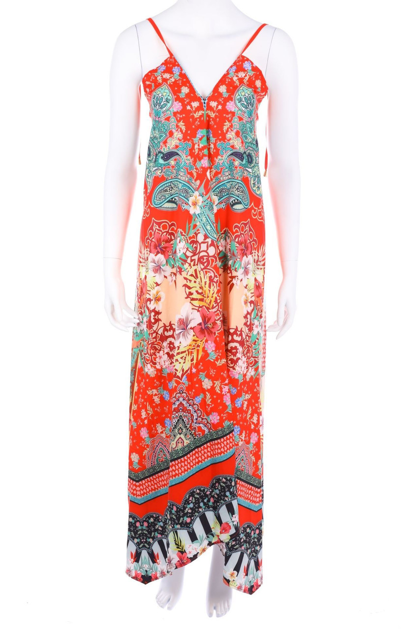 J.POM - Maxi Dress with Print - S