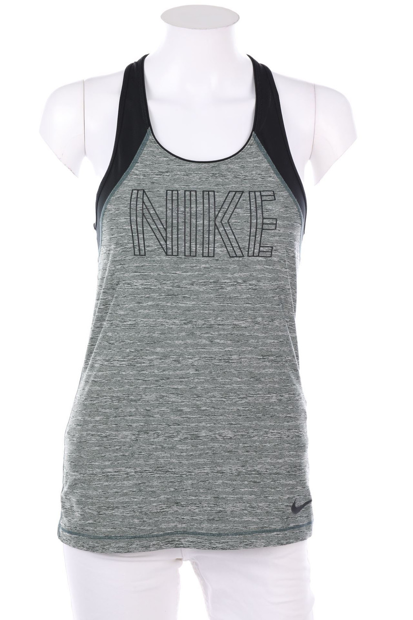 NIKE - Top with Logo-Print - XS