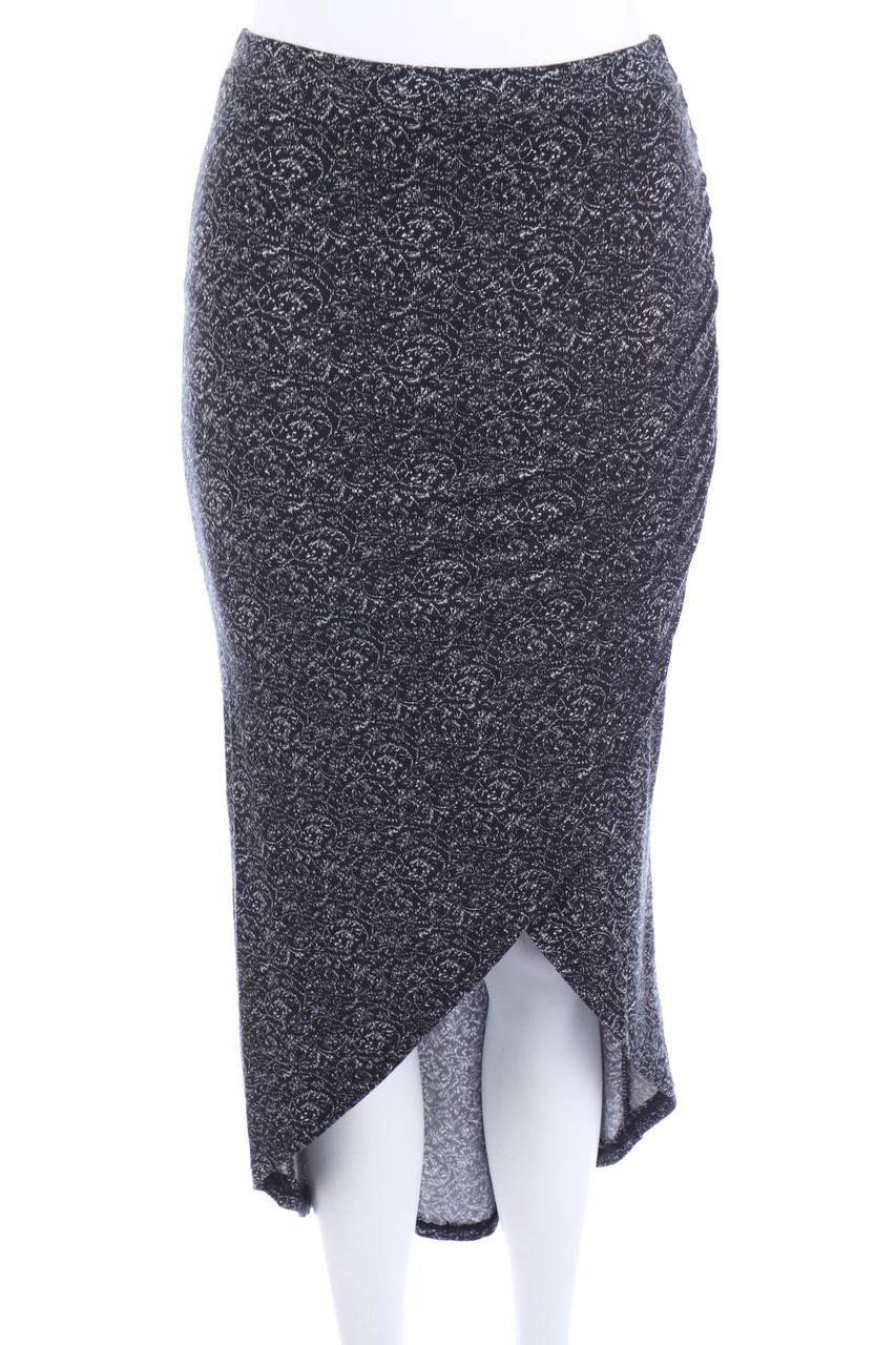 zebra - Skirt with Wrap-Effect - S