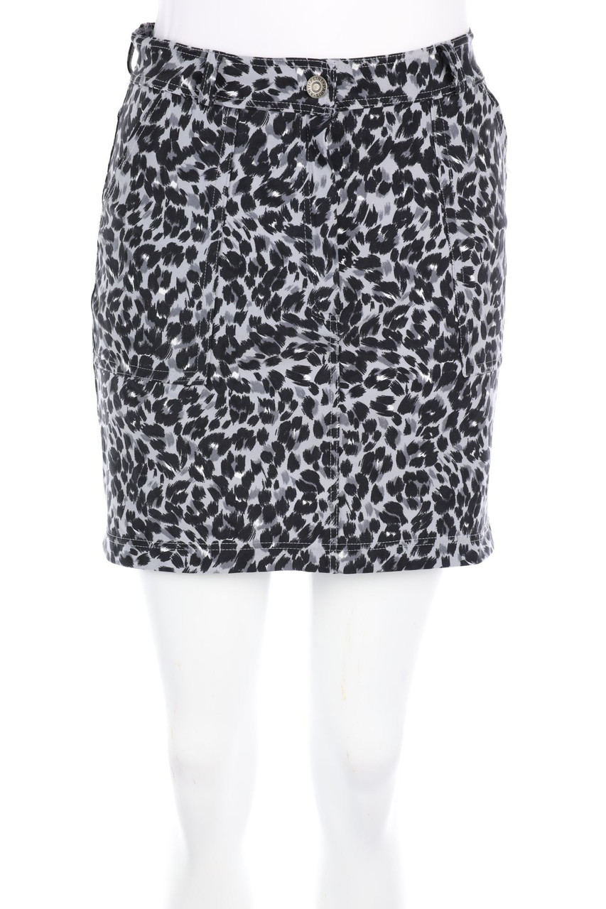 ANTI-FLIRT - Skirt with Animal Print - D 38
