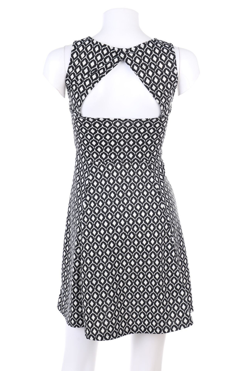 H&M - Print-Minikleid mit Cut-out - XS