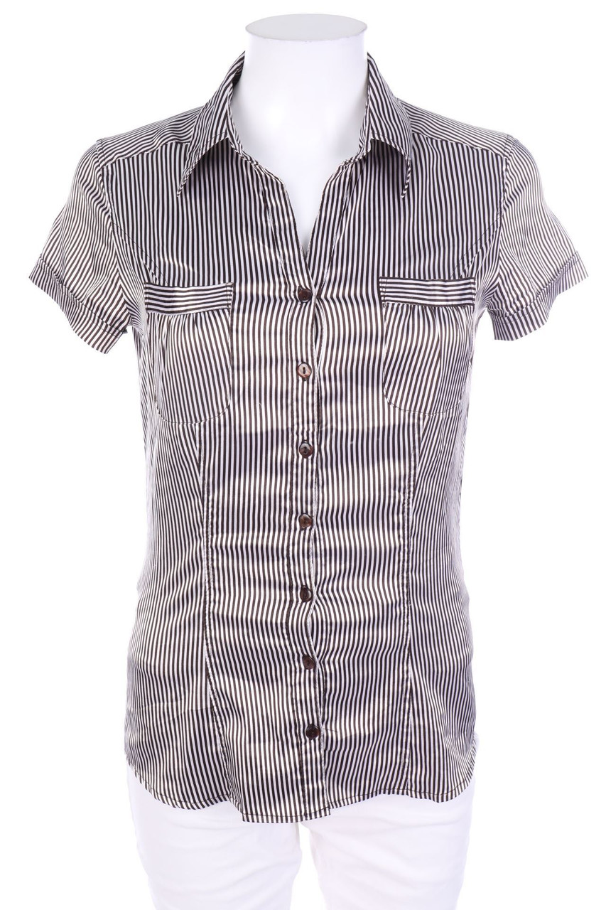 AMISU - Stripe Shirt Blouse - S