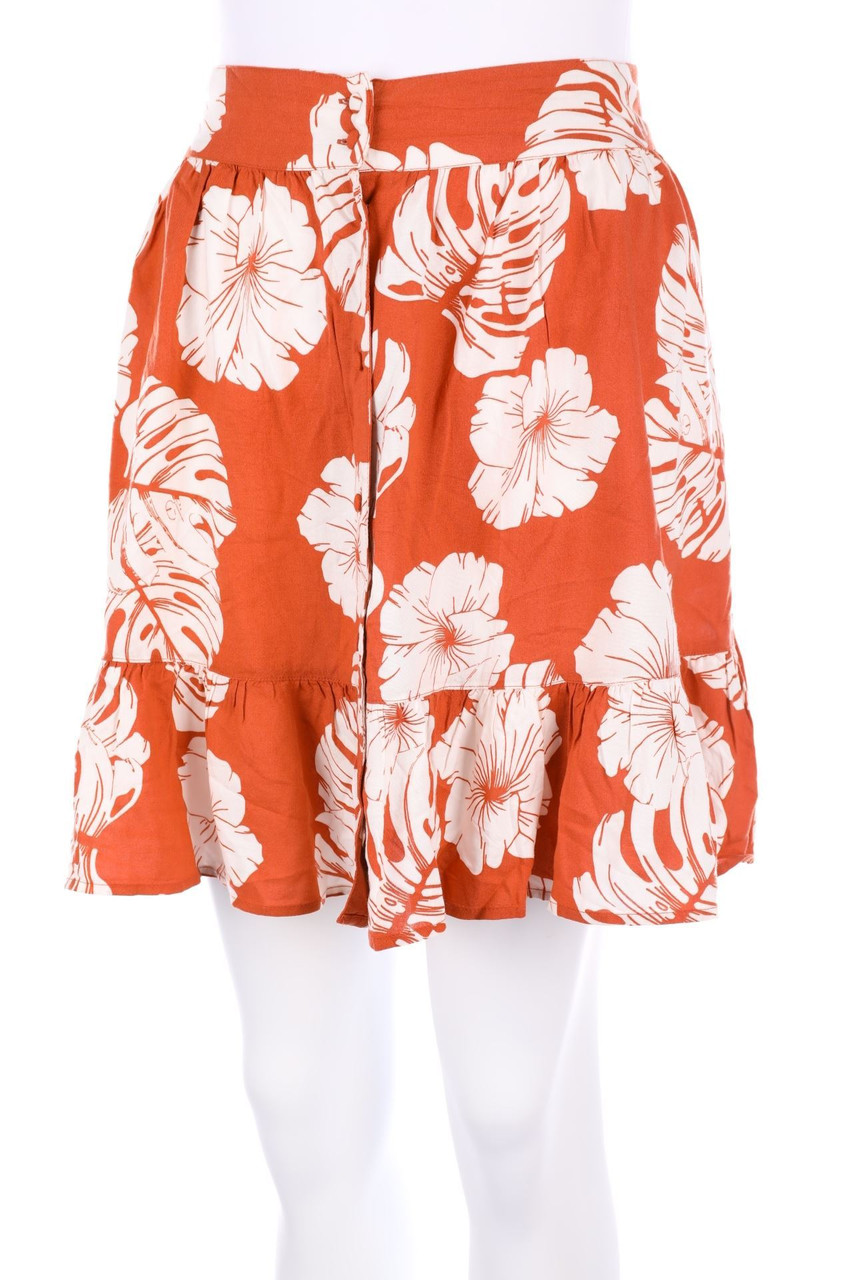 ROXY - Minirock mit Tropical Print - L