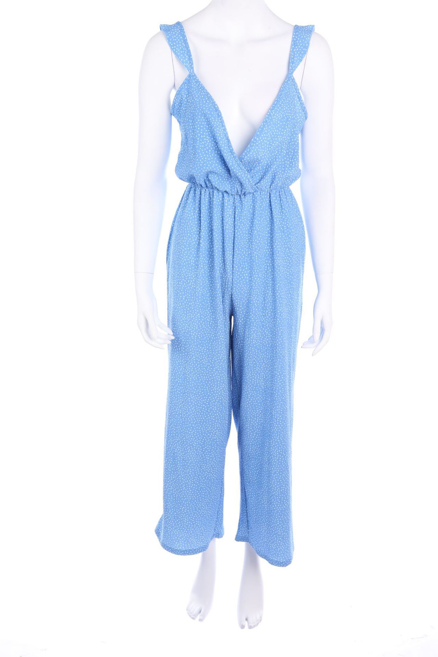 No Label - Jumpsuit with Small Dots - D 36-38