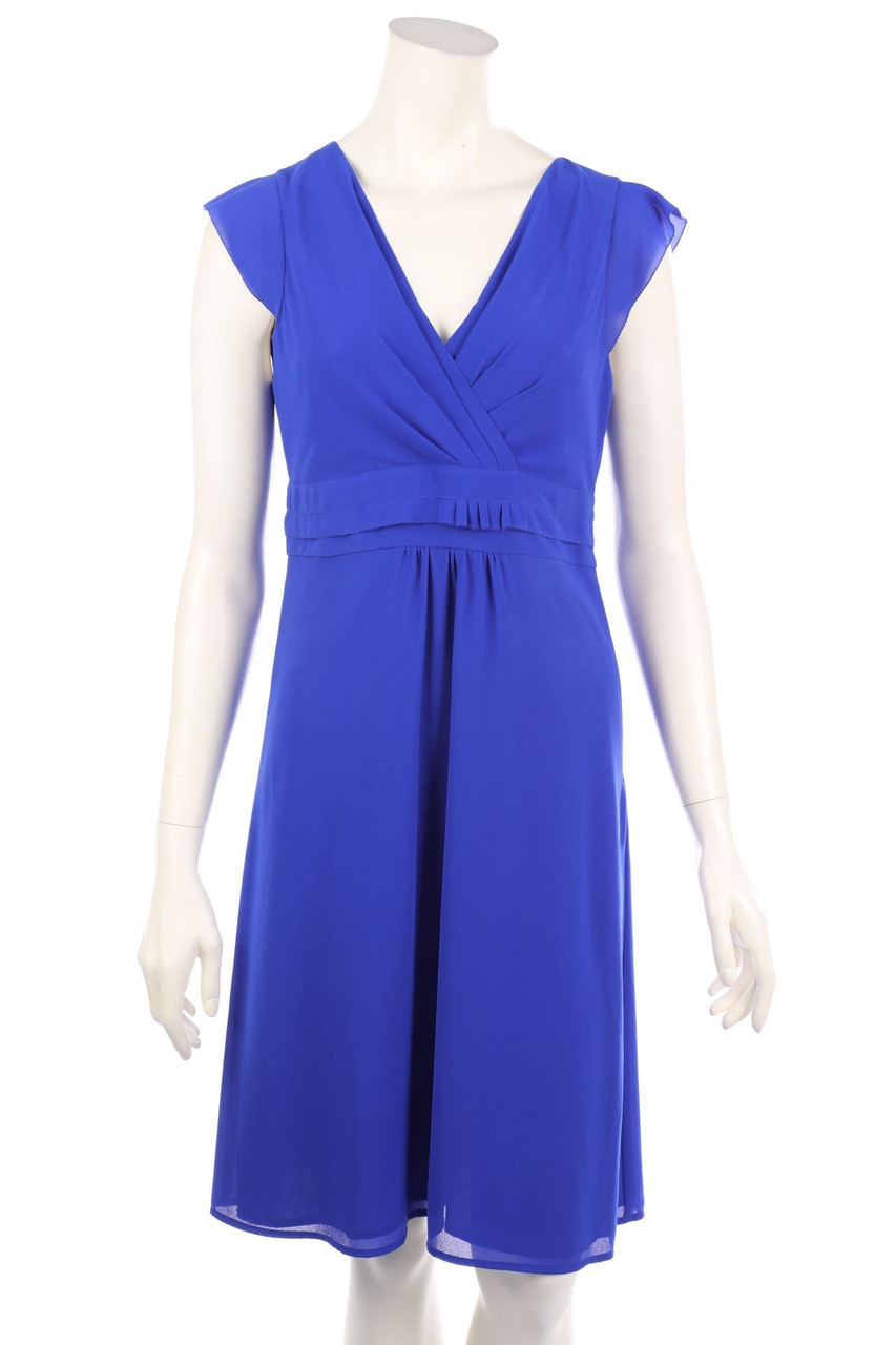 1.2.3. UN DEUX TROIS Paris - Chiffon-Cocktail Dress with Wrap-Effect - D 34