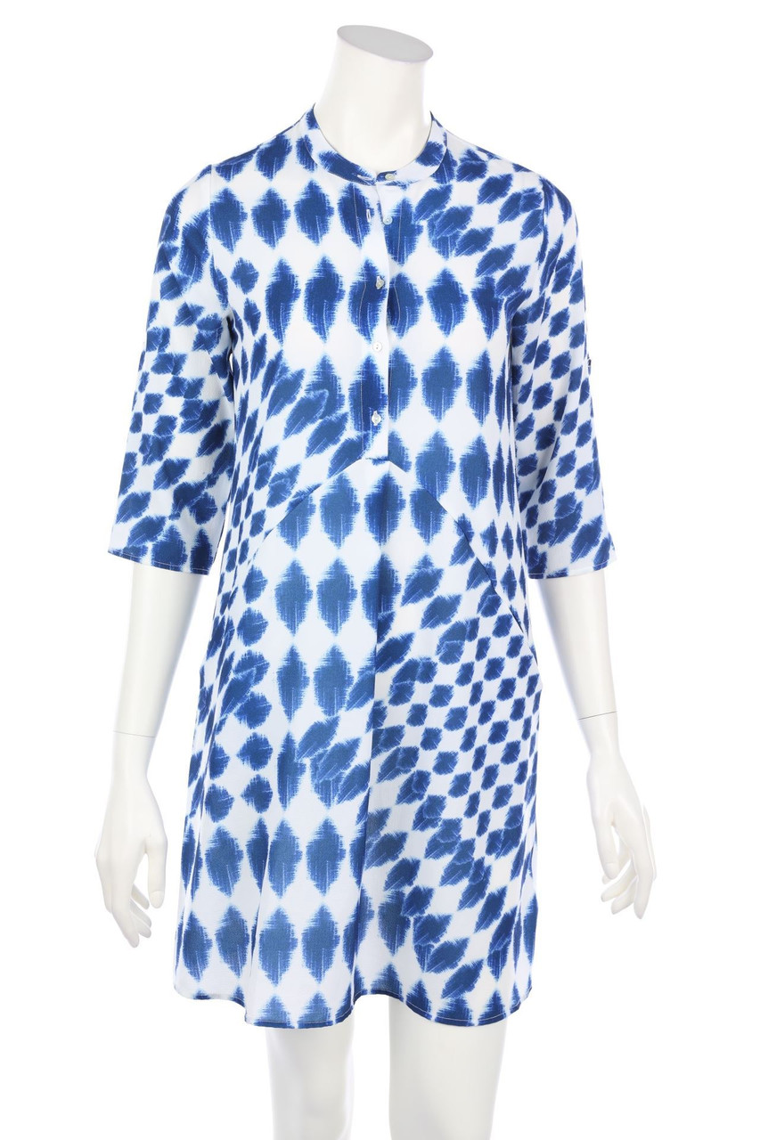 LA FÉE MARABOUTÉE - Dress with Roll-up Sleeves - D 34