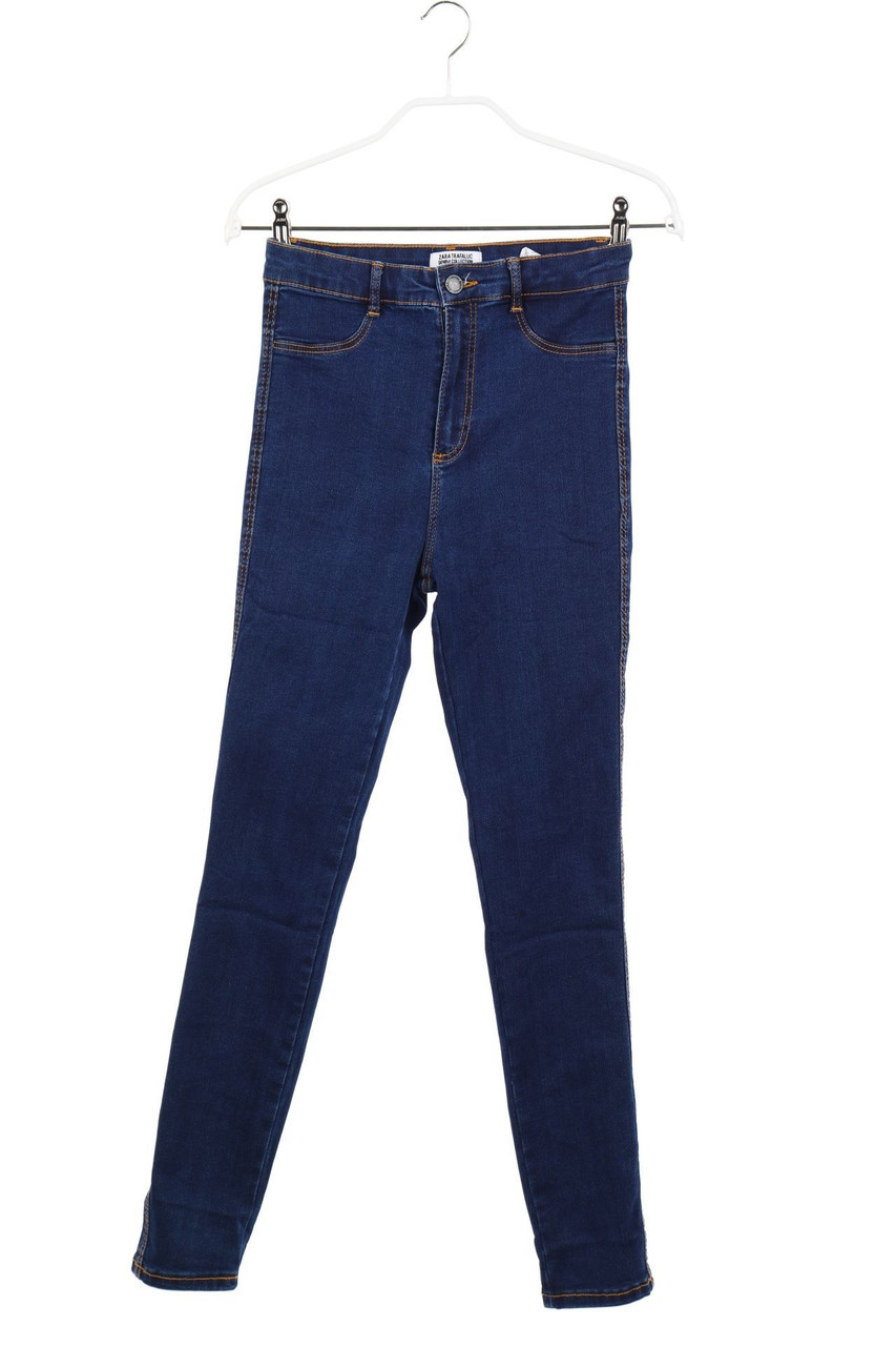 ZARA TRF - High Waist-Dark Denim Jeggings - D 34