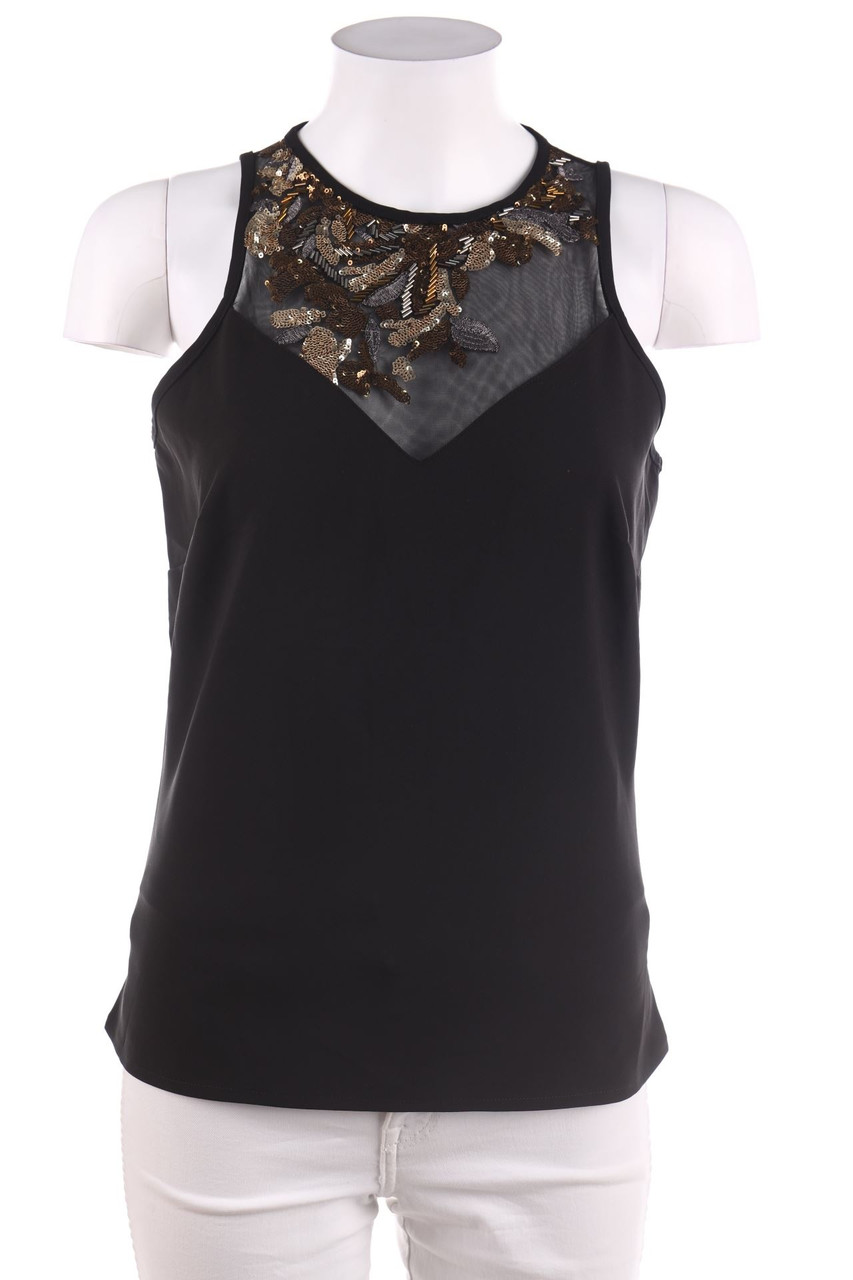 No Label - Blouse Top with Sequins - M