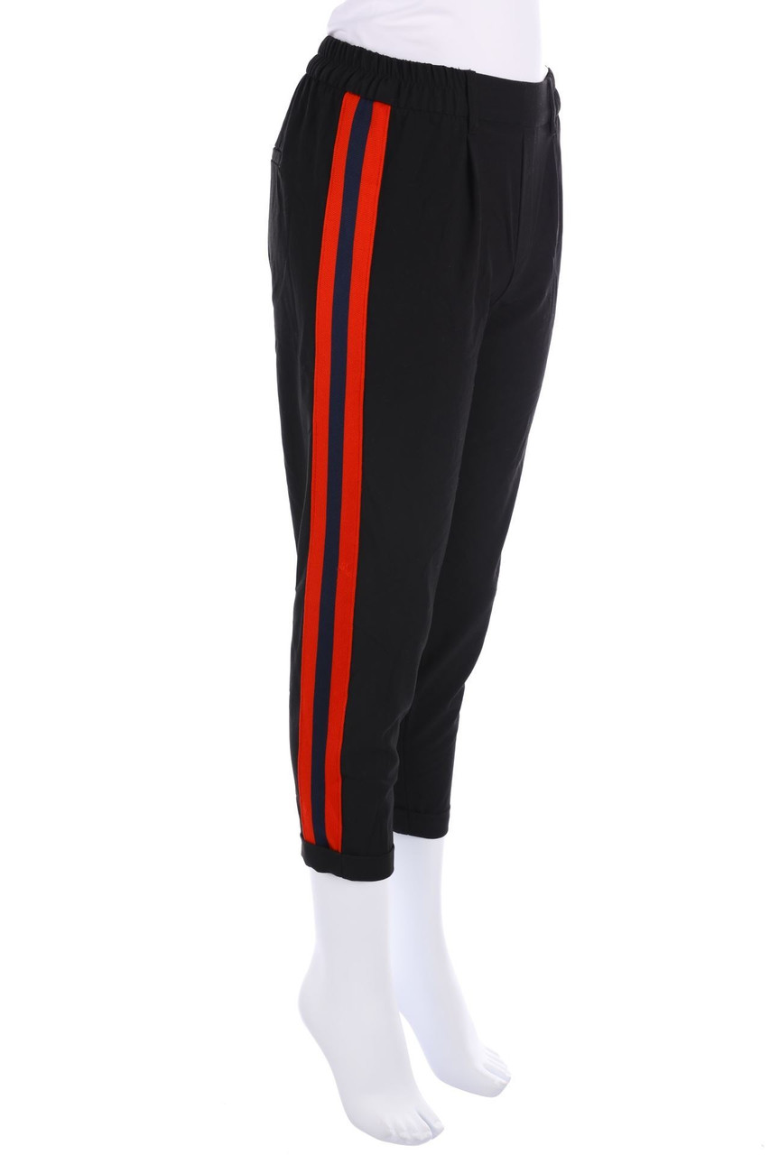 Bershka - Jogger-Hose mit Galonstreifen - M