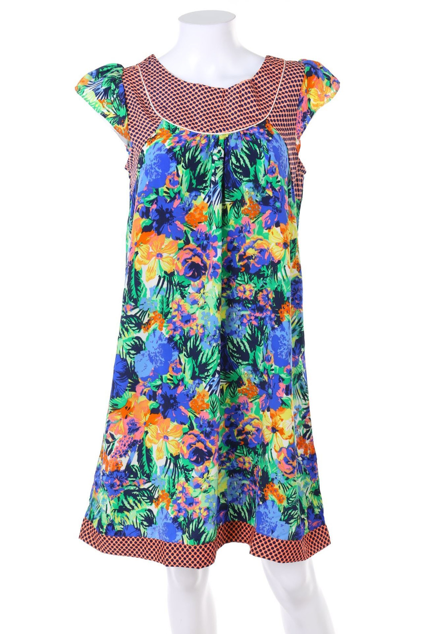 coast - Dress with Flower Print - D 42