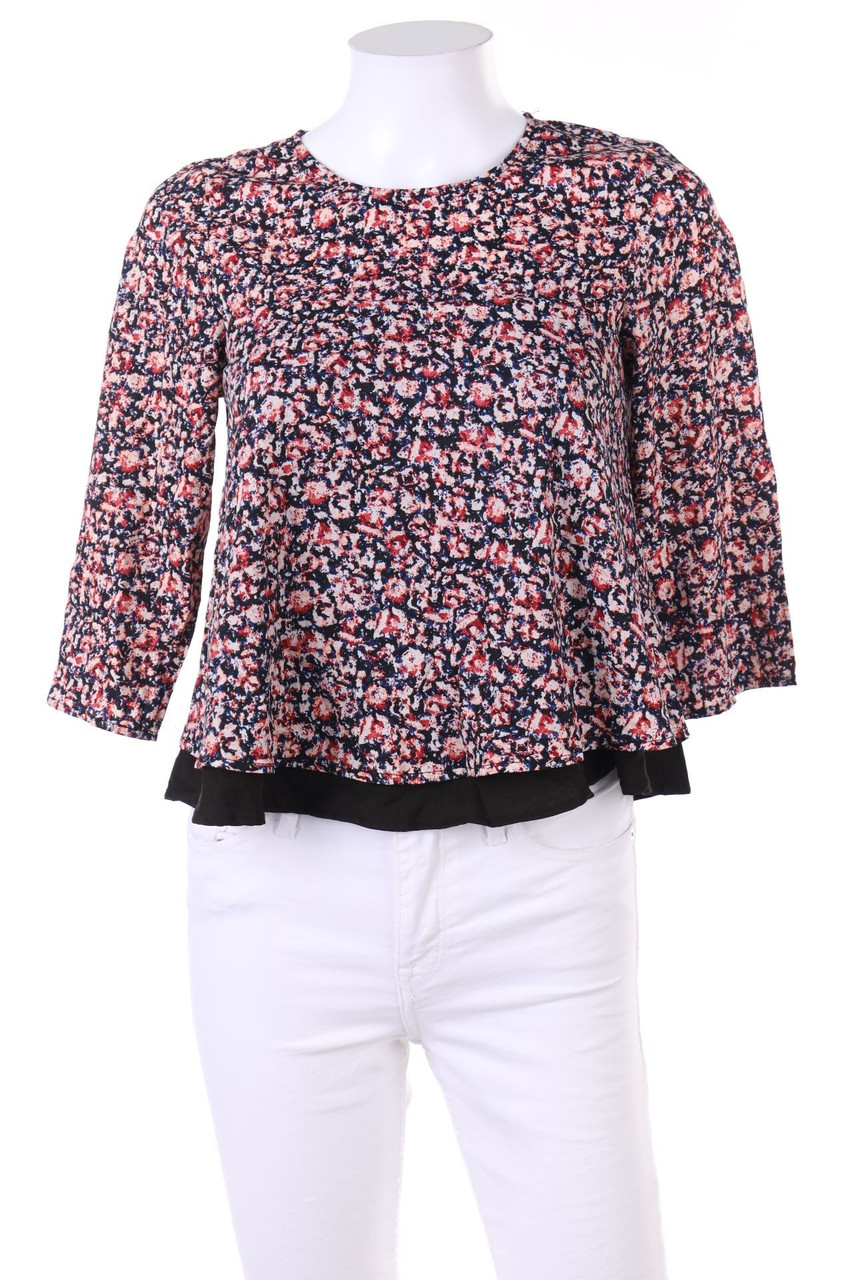 YES OR NO - Longsleeve-Shirt mit Print - XS