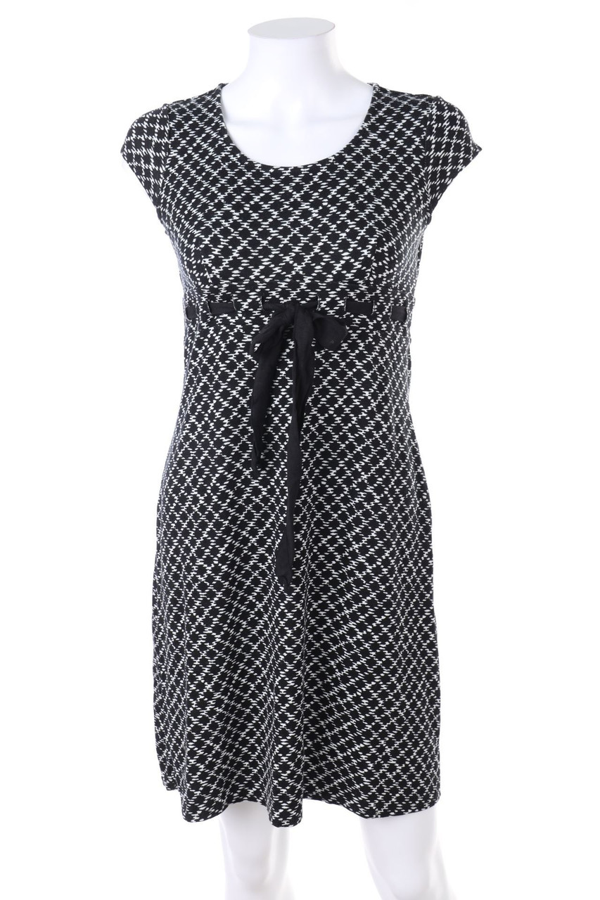 ANN TAYLOR LOFT petites - Print-Dress with Drawstring - XS