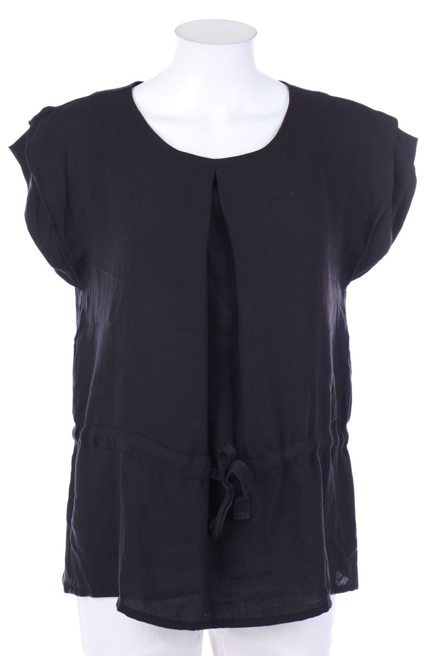 YAS - Kurzarm-Bluse mit Tunnelzug - M