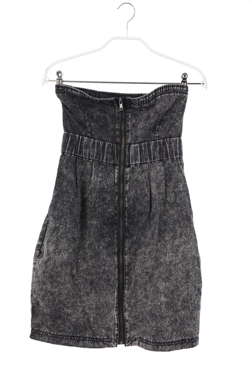 FSBN - Bandeau-Dress, Denim Look - XS