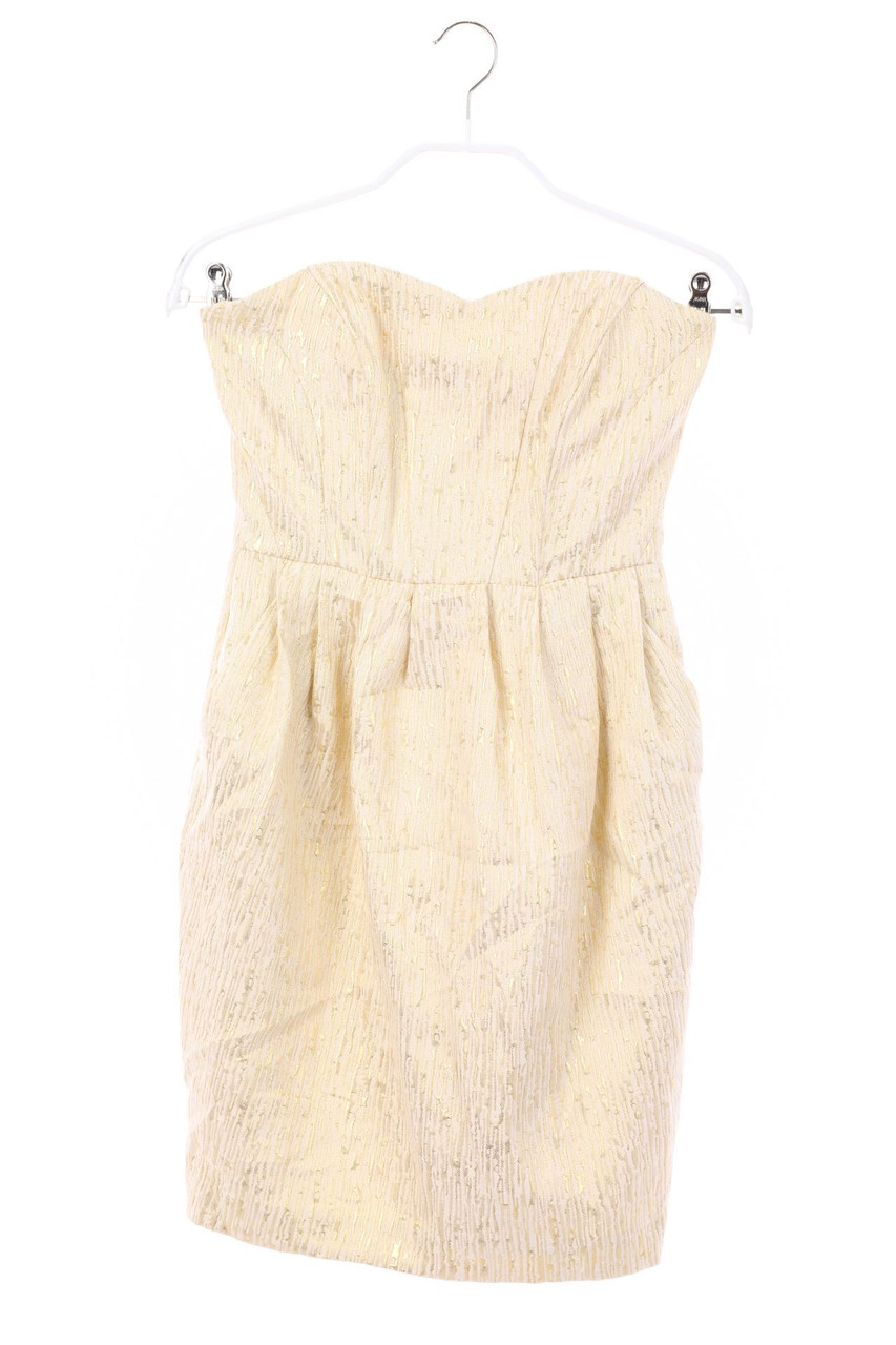 H&M - Bandeau-Minikleid mit Glitzer - D 34