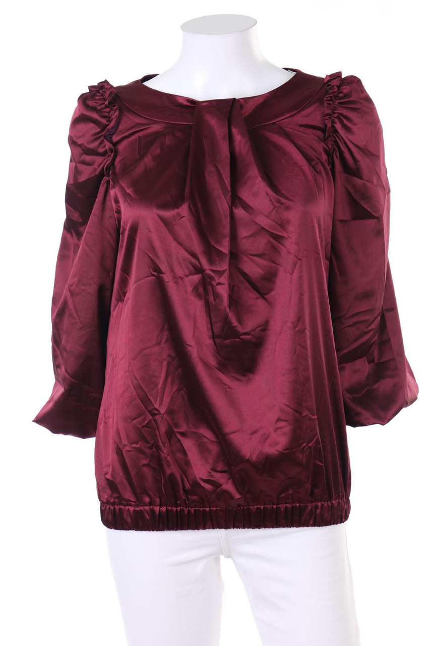 MEES - Bluse mit Rüschen - D 36