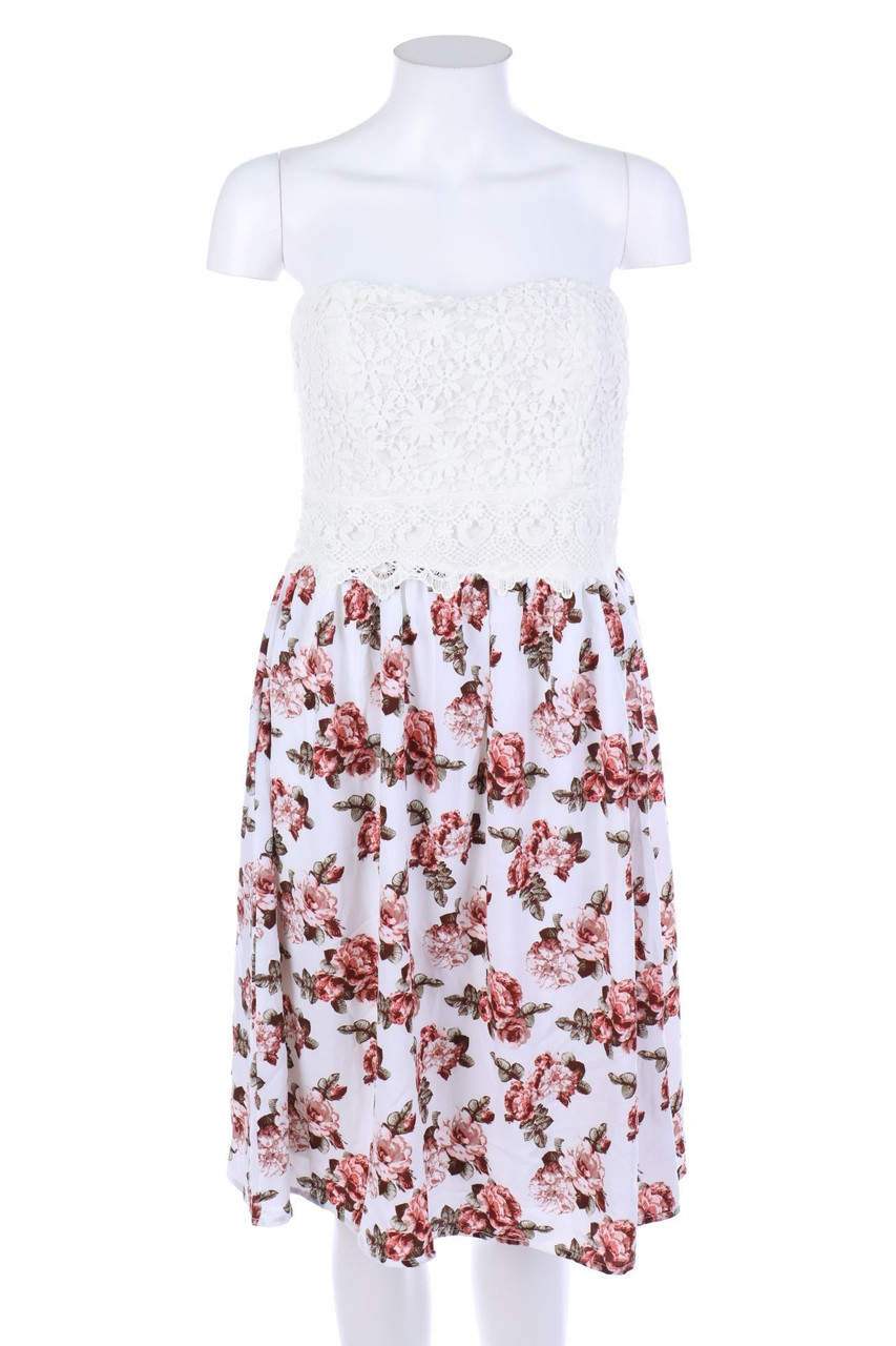 Chicorée - Dress with Flower Print - M