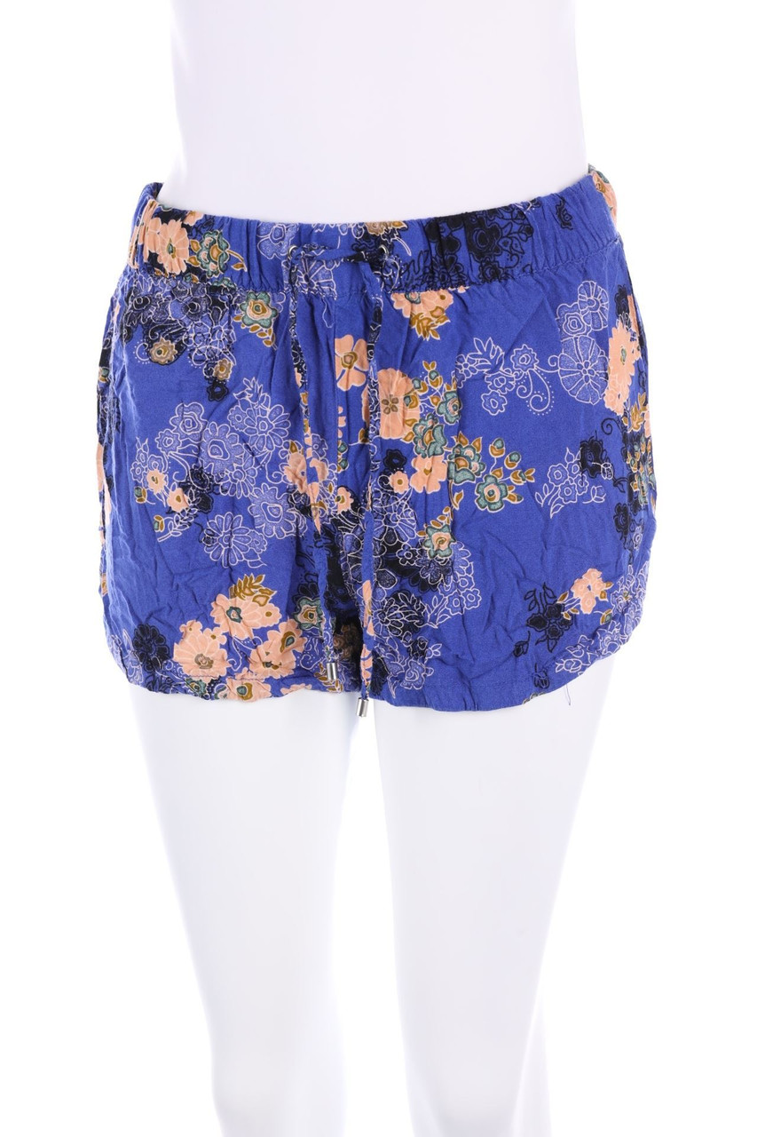 VERO MODA - Shorts mit Blumen-Print - M