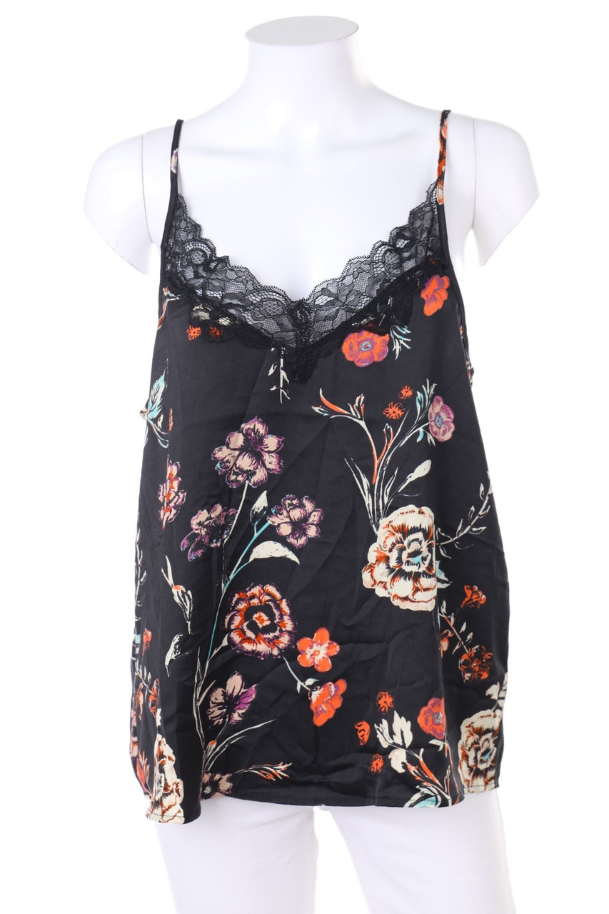 JACQUELINE de YONG - Blusentop mit floralem Muster - D 40