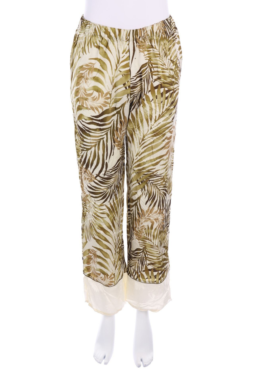 Ohne Label - Hose mit Tropical Print - W29