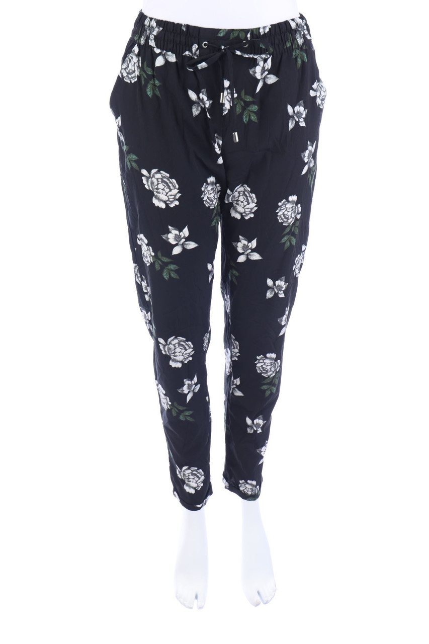 TERRANOVA - Jogger-Hose mit Blumen-Print - S