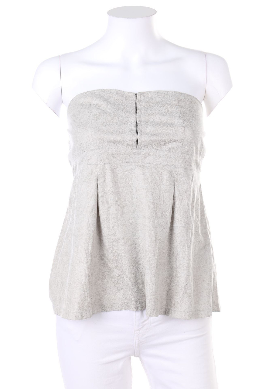 R edition. - Bustier Top, Smok Detailing - D 36-38