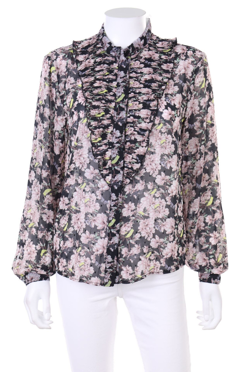 H&M - Bluse mit Blumen-Print - L