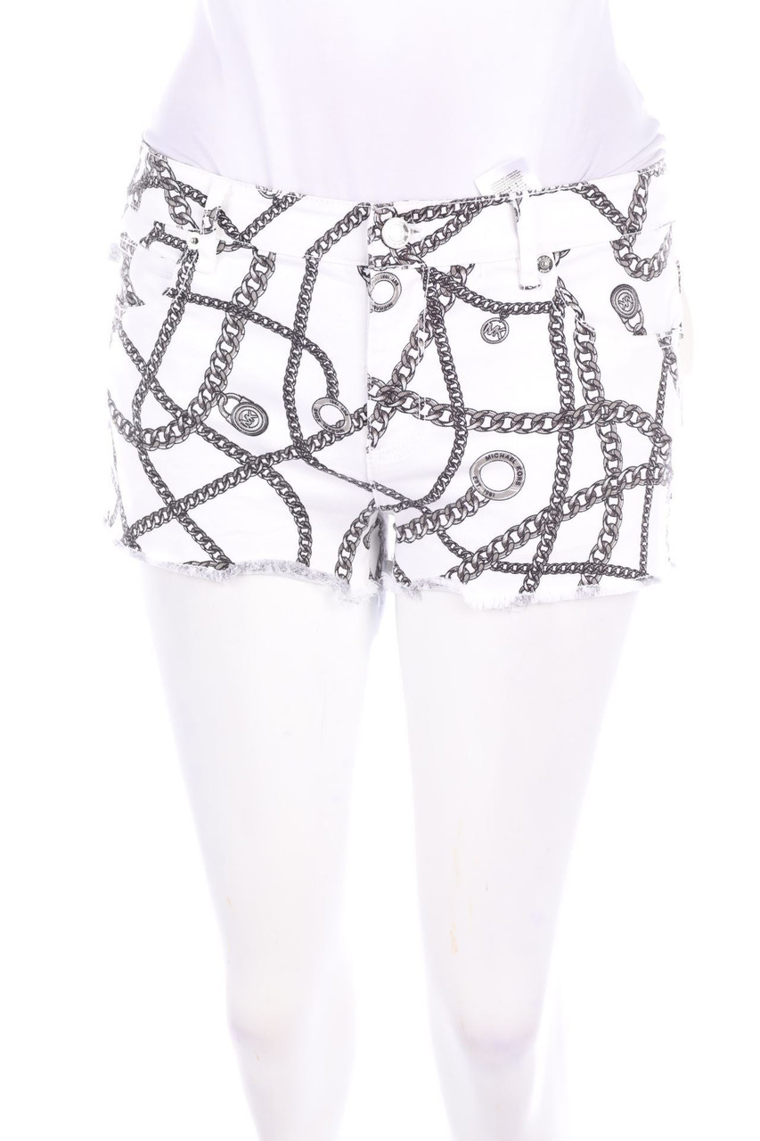MICHAEL KORS - Jeans Shorts with Print - D 30