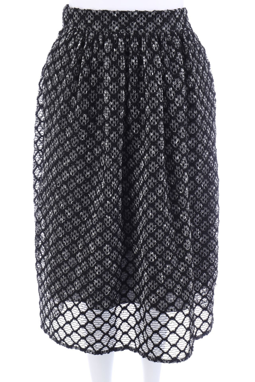 ZARA - Midirock aus Lochspitze - XS