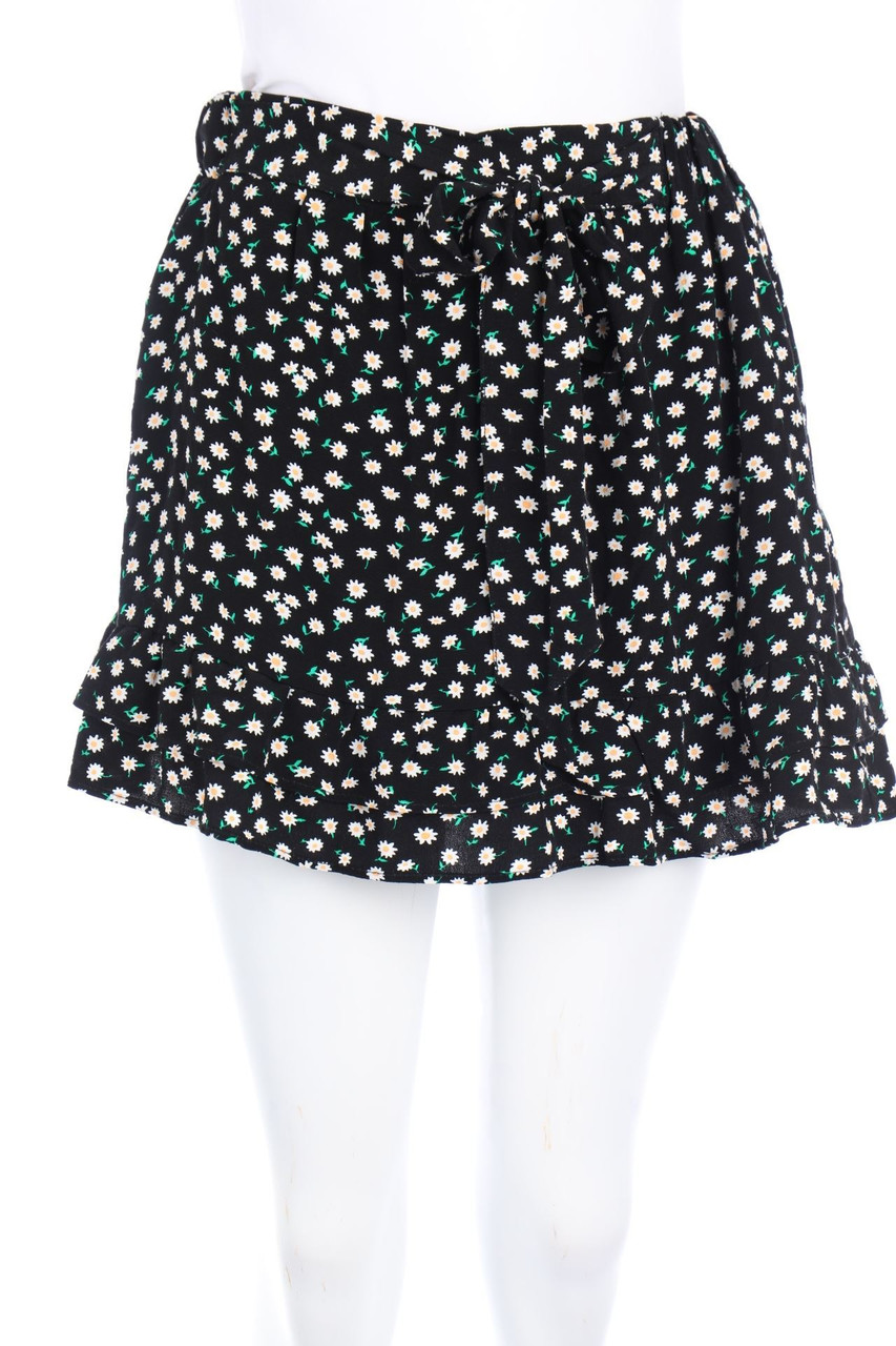ZARA - Skirt, Viscose with floral print - XS