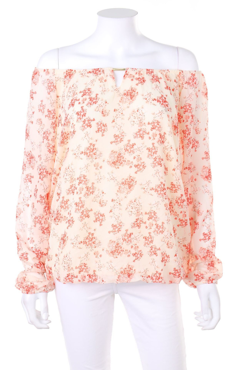 Chicorée - Carmen-Blouse with floral print - M