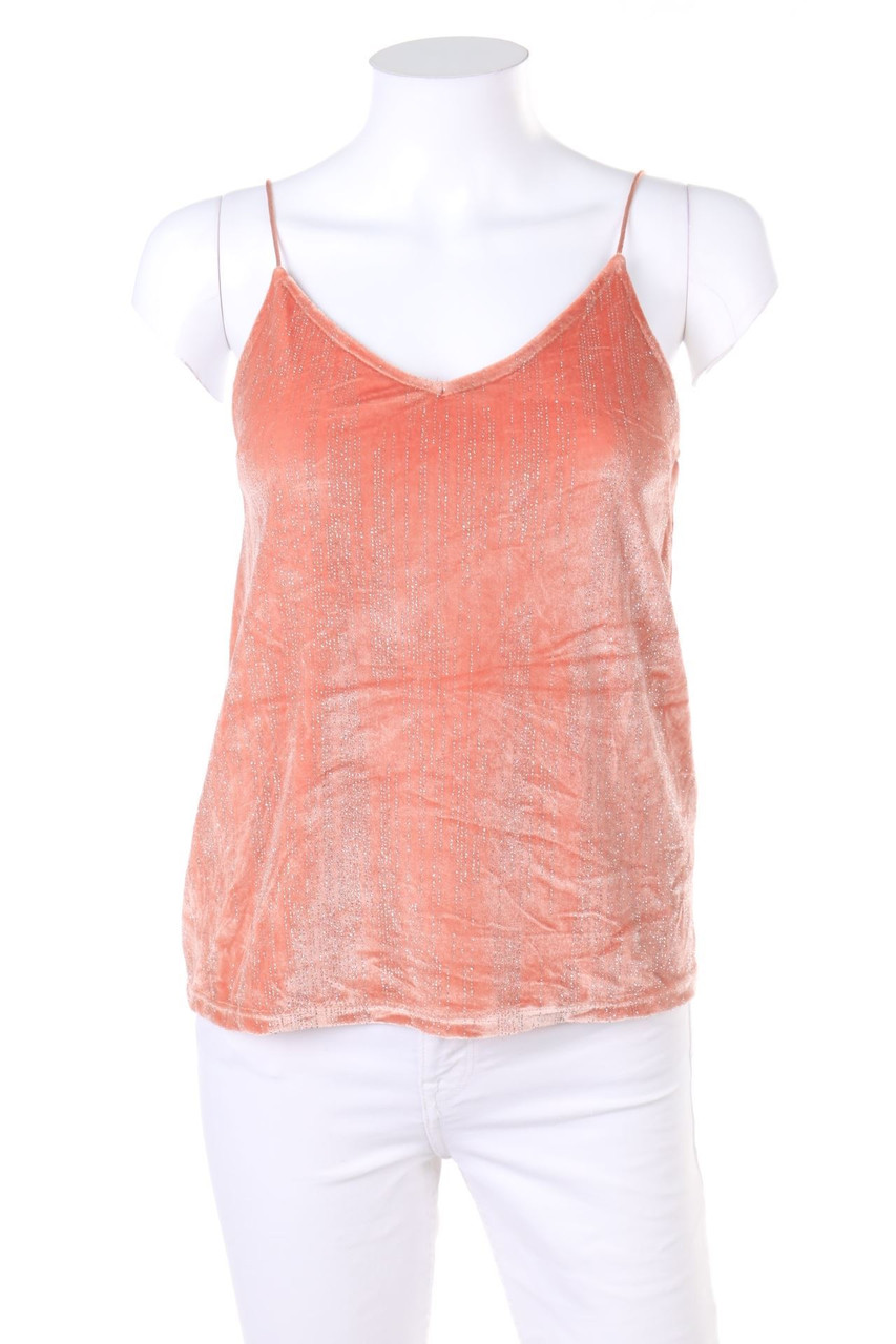 TALLY WEiJL - Velvet Top with Rhinestones - S