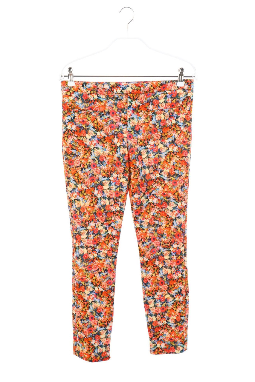 ZARA WOMAN - Hose mit Blumen-Print - S