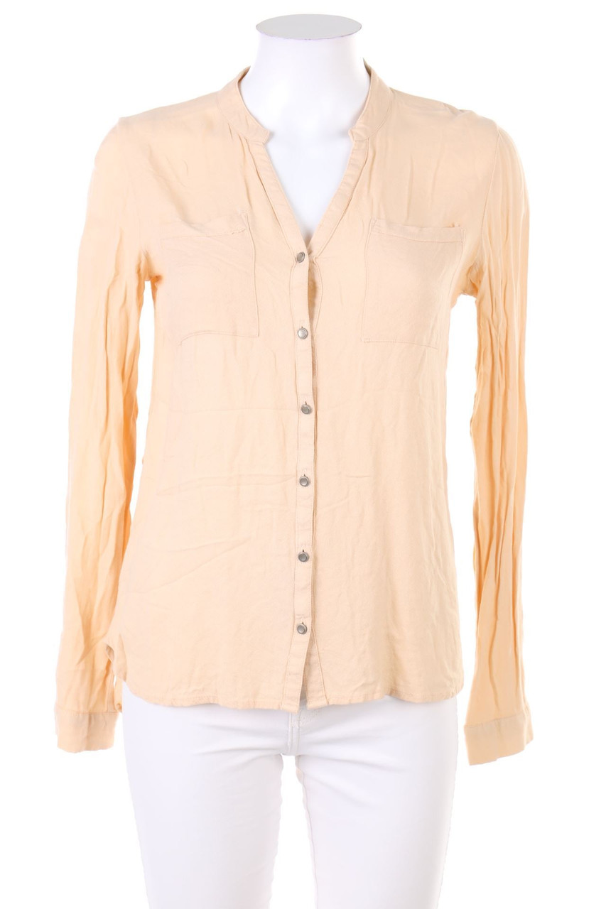 PULL&BEAR - Vokuhila-Bluse - S