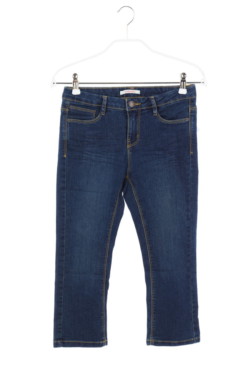 CAMAÏEU - Cropped-Skinny-Jeans - D 34