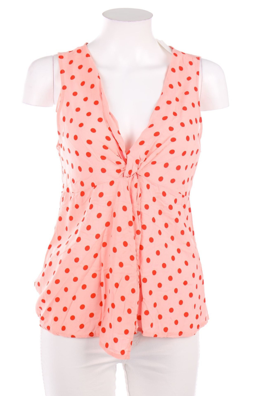 Stradivarius - Blouse Top with Draping - M