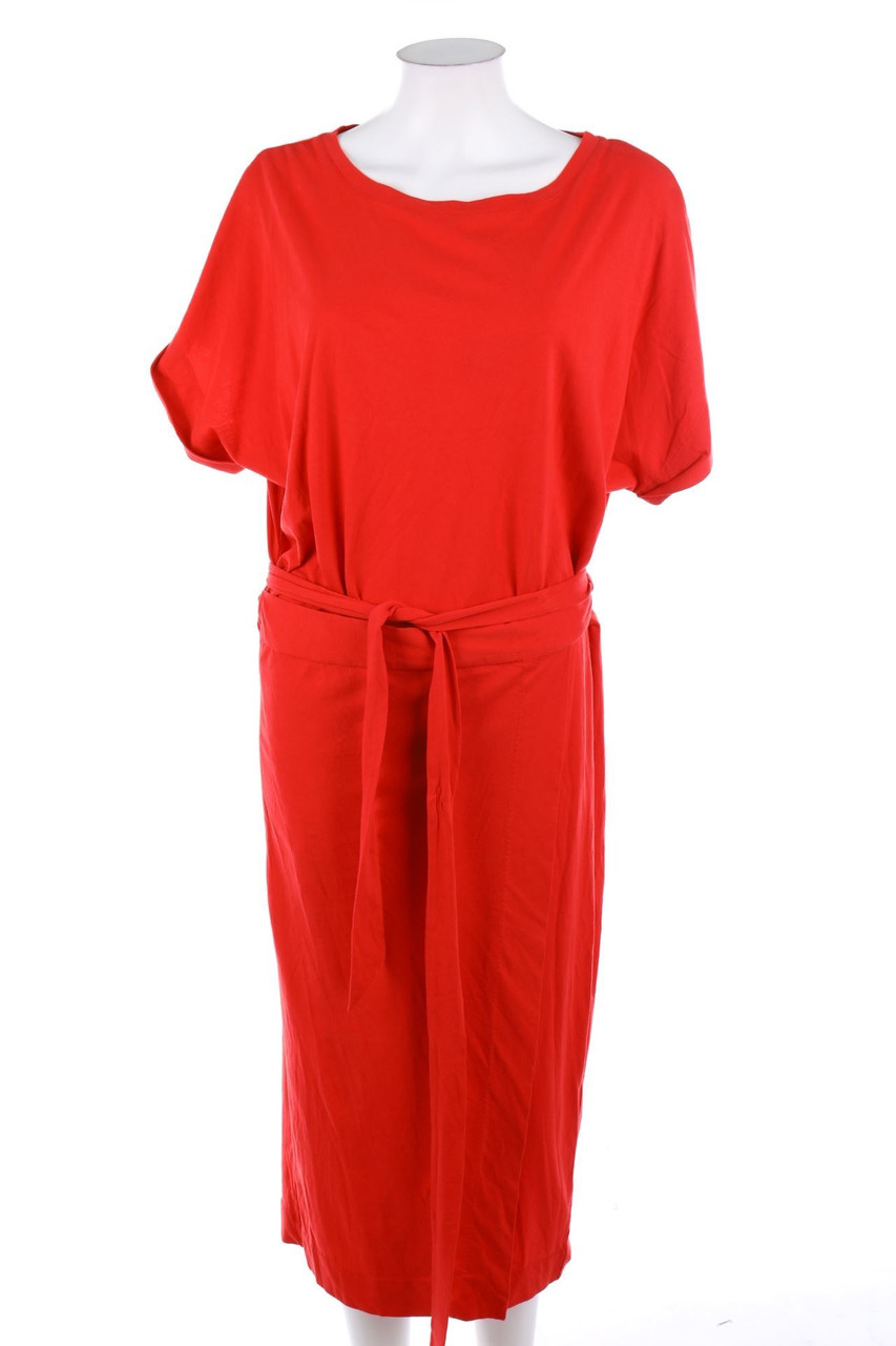 ba&sh - Jersey-Maxi Dress with Wrap-Effect - L