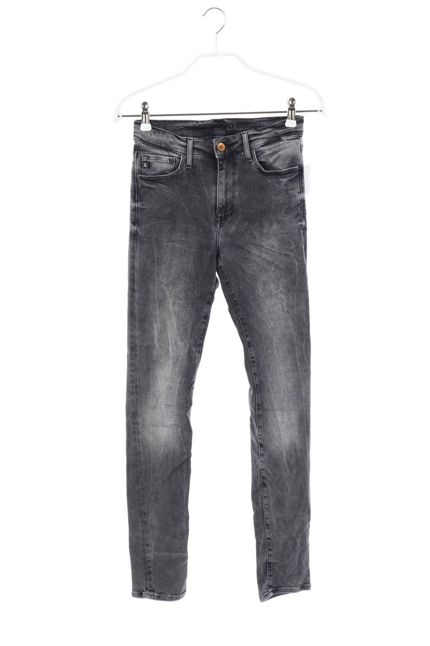 H&M &denim - Used Look Skinny-Jeans - W27