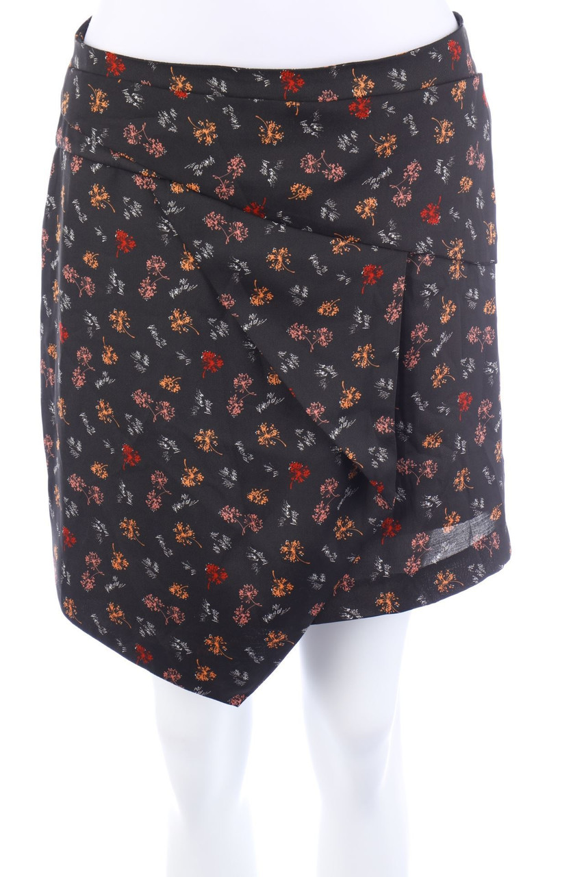 MORGAN - Print-Skirt with Wrap-Effect - M