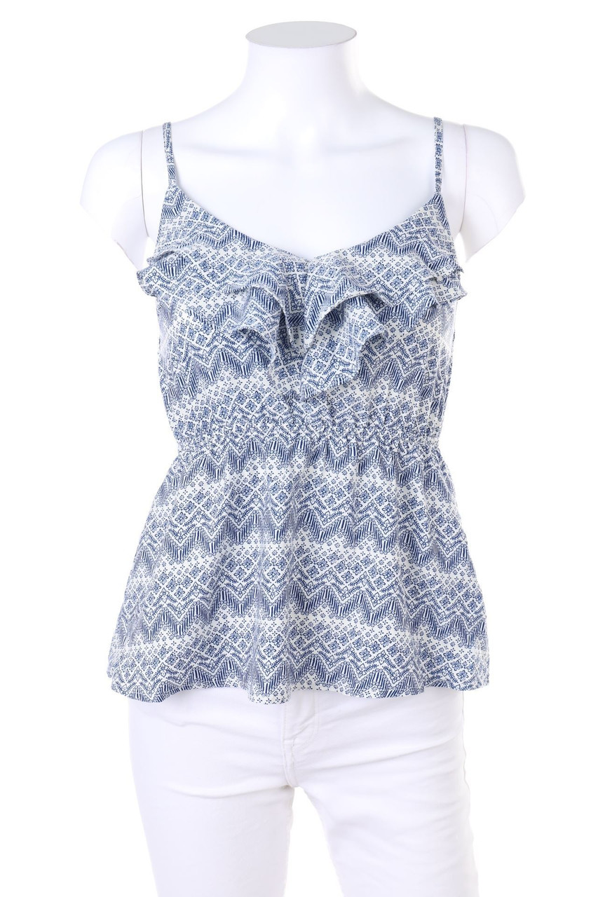 TALLY WEiJL - Blouse Top with Volants - XXS