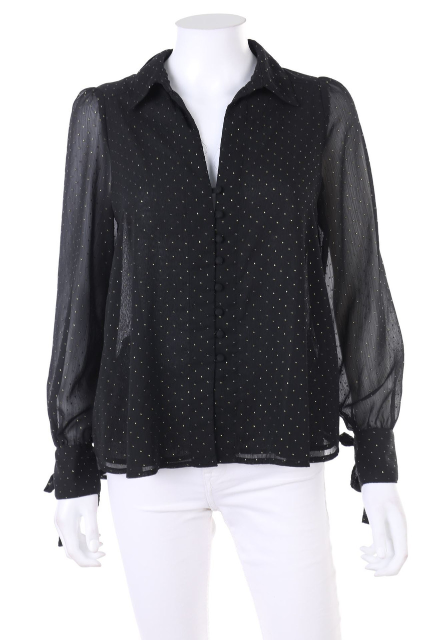 ZARA - Bluse mit Punkten - S