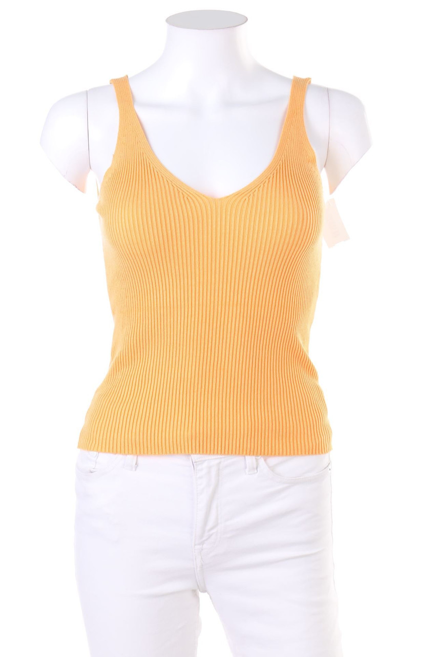 MANGO - Basic-Top aus Viskose-Mix mit tiefem Rückenausschnitt - XS