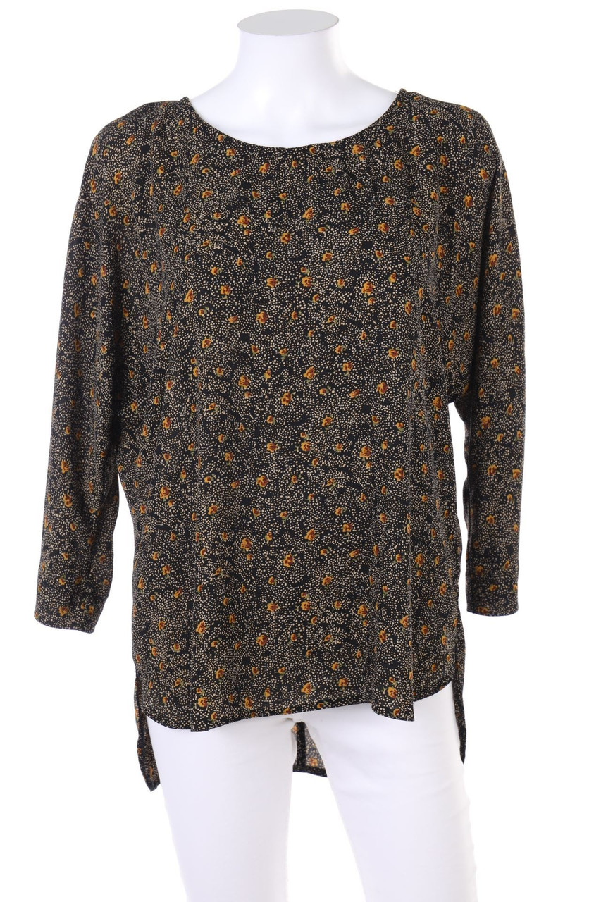 zebra - Print-Blouse with 3/4 Sleeve - M