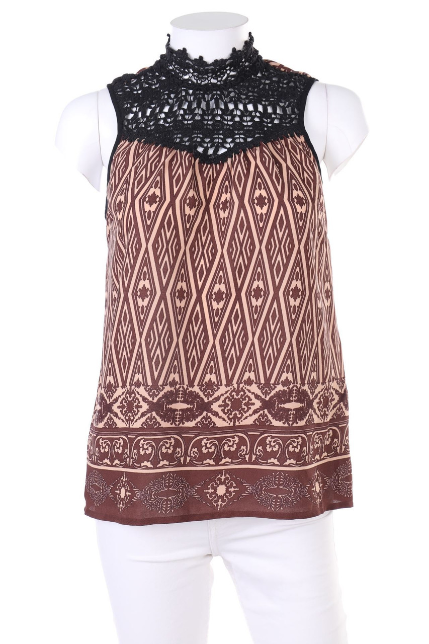 VERO MODA - Boho-Blusentop mit Spitze - XS