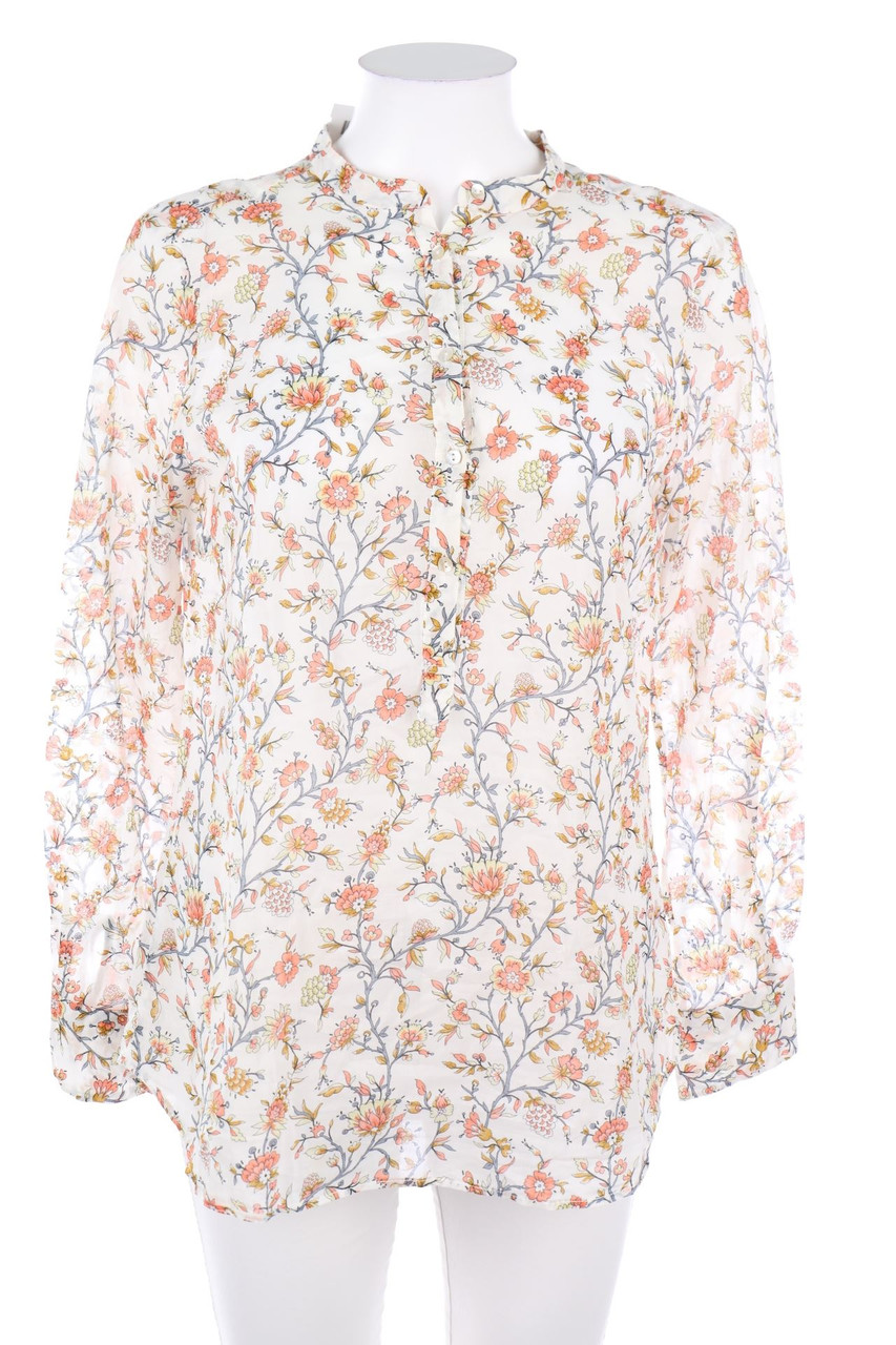 ZARA - Bluse mit floralem Muster - M