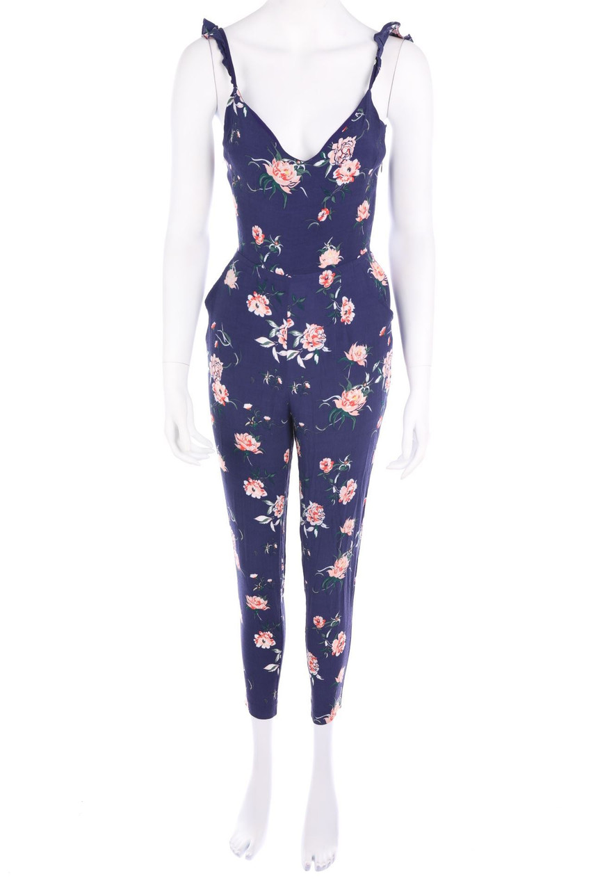 even&odd - Jumpsuit with Flower Print - XS