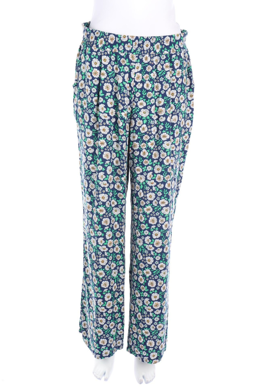 ESPRIT - Hose mit Blumen-Print aus Viskose - D 38
